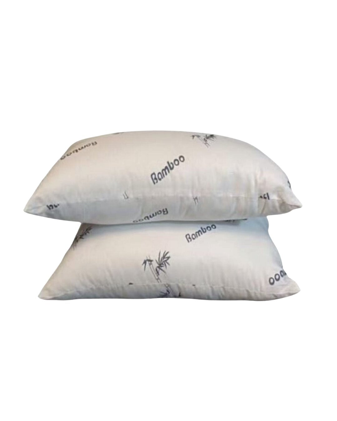 2x Standard Pillows 100% Filled with Cotton