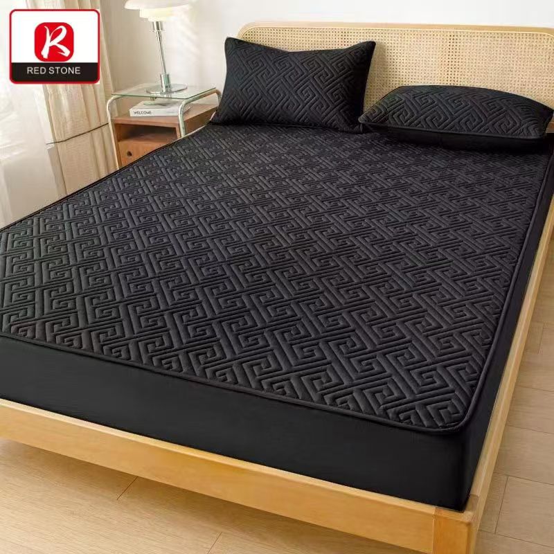 Kingsize Mattress Protector 3-in-1 Waterproof Set - 189x200cm + 31cm Depth, Includes 2 Pillow Cases (48x75cm)"