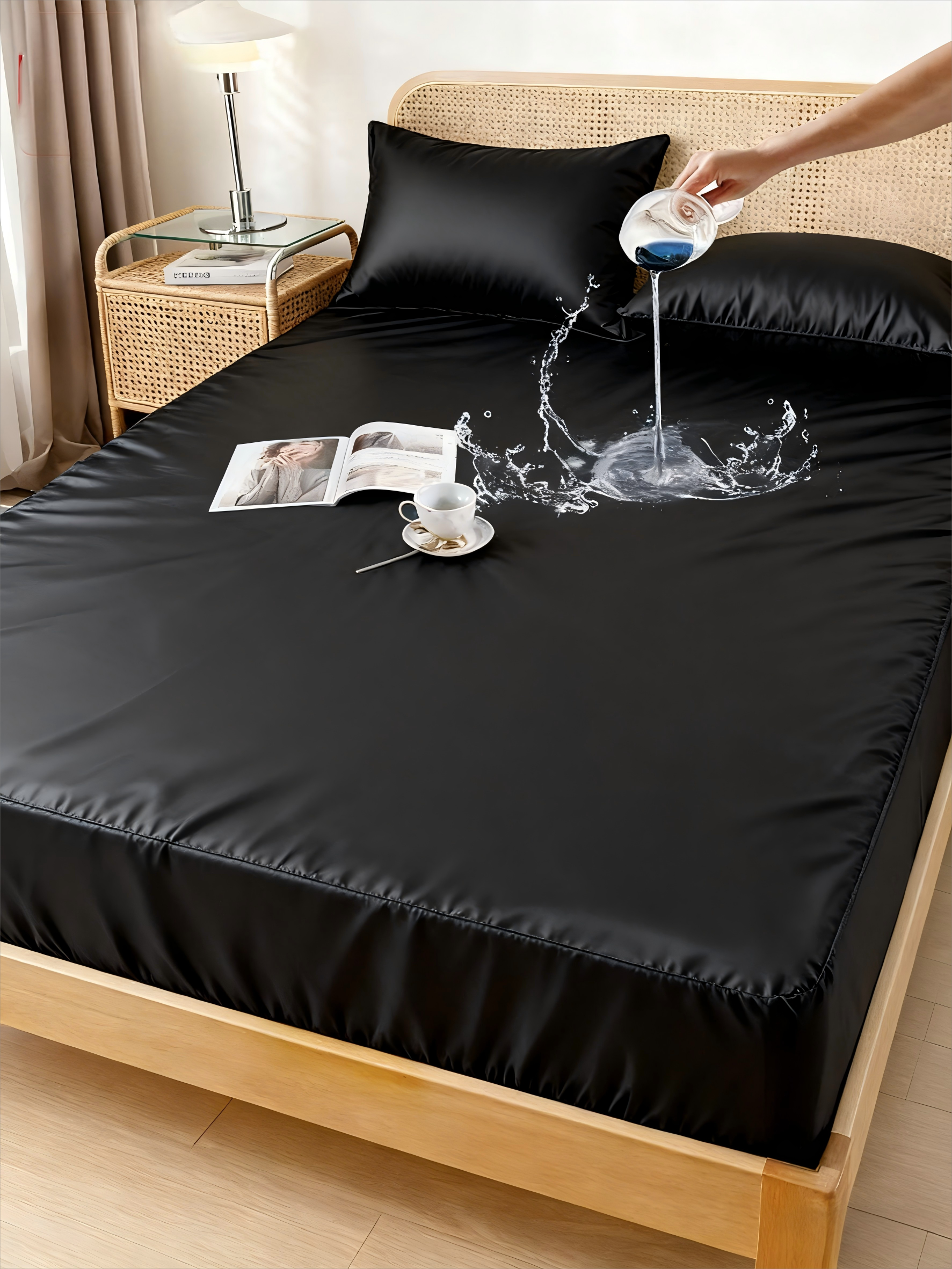 Queensize and Kingsize Waterproof Mattress Protector 3 In 1